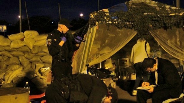 На блок-посту при въезде в Одессу произошел взрыв