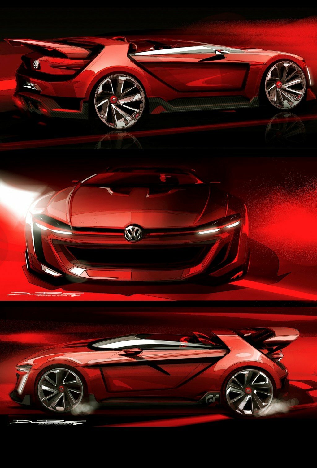 Новый виртуальный родстер от Volkswagen